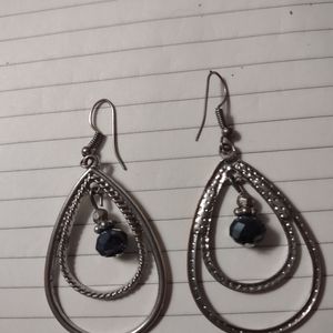 Vintage silver dangle earrings